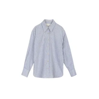 Alysi Dames, Blouses & Shirts, Blauw, Maat: XS