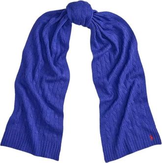 Polo Ralph Lauren Sjaal - Dames - Accessoires - Blauw - Maat: ONE Size