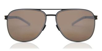 Mykita Caleb Polarized 363 Mens Sunglasses Black Size 57