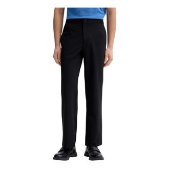 Karl Lagerfeld Broeken, Heren, Zwart, M, Polyester, Chino broeken