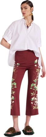 La DoubleJ Mujer, Pantalones, Rojo, Talla: XL