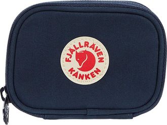 Fj&auml;llr&auml;ven Kanken Card Wallet Wallet Handbags Navy, Cotton/Polyester
