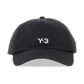 Yohji Yamamoto Dad Cap - male - Y-3 - Hats & Caps - Black - L - Accessories