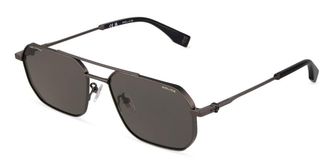Police SPLU74 FORCE 11 Polarized 584P Mens Sunglasses Grey Size 58