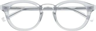 Saint Laurent Glasses, male, Gray, Size: 47 MM Eyeglasses