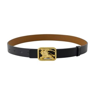 Burberry Belts, female, Black, Size: S LB Rider Belt