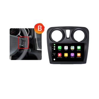 OEM Autorradio Con Funciones Mejoradas, Compatible Con Renault Logan 2 2012-2019 / Sandero 2 2014-2019, Wifi 2gb-32gb A2