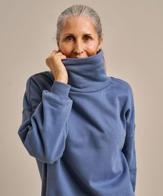 BAM 73 Zero Funnel Neck Sweat Top - X-Small