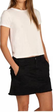 Dylan Peyton Mini Skirt In Black