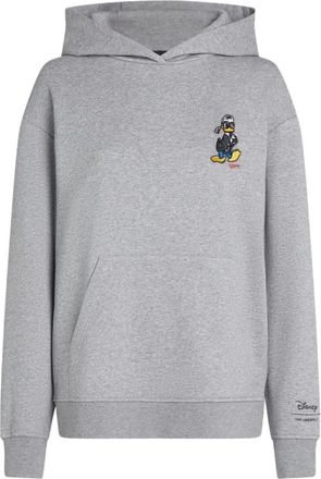Karl Lagerfeld Hoodie - Dames - Hoodies - Grijs - XS - Katoen - Hoodies & sweatvesten