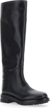 Strategia Womens Boots Marengo Leather Black