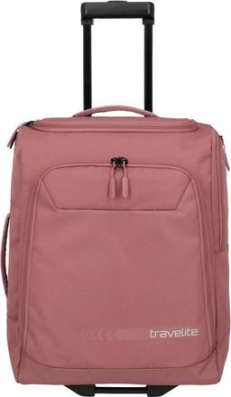 Travelite Koffer TRAVELITE Kick Off S, Damen, Gr. B/H/T: 55cm x 40cm x 20cm 44 l, rosa, Polyester, Koffer Koffer