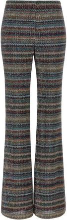 Missoni Caperdoni Broek - Dames - Wijde Broeken - Veelkleurig - XS - Pailletten - Broeken