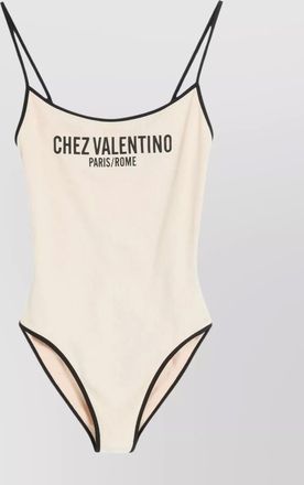 Valentino Garavani printed one-piece swimsuit