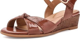 S&ouml;fft Womens Summer Wedge Sandals In Luggage