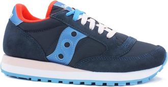 Saucony Jazz Original - Dames - Sneakers - Blauw - 35 1/2 EU - Leer - Schoenen