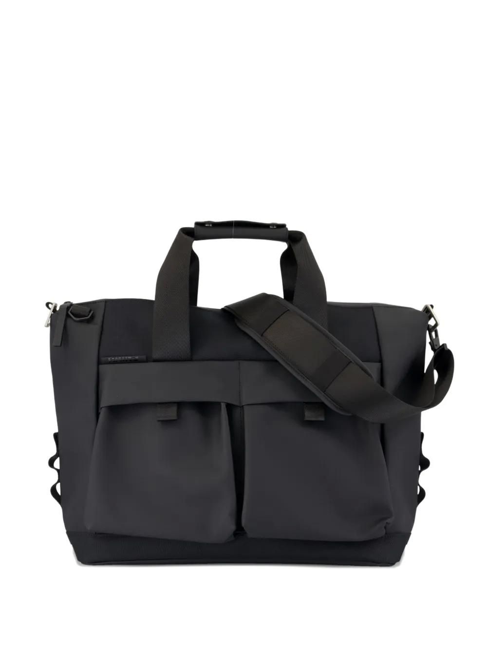 duffle bag alternate color black waterproof duffle bag rains Texel Duffel  Convertible Backpack Travel Bag, 14.8 gal | Waterproof PU duffel for women and men; 56 L convertible backpack, U-shaped zip, internal mesh pockets, padded straps Rains is a Danish company that has existed since 2012 \ Gym Bag