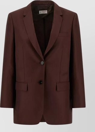 Alberto Biani america blazer single breasted notch lapel