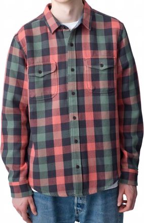 Outerknown Blanket Button Down Shirt In Astrodust Balboa