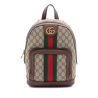Gucci Pre-owned Gucci Small GG Supreme Web Ophidia Backpack Unisex IV9D5WNSZ8NN4BGV