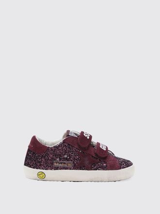 Golden Goose Sneakers Old School in camoscio e glitter