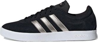 adidas (WMNS) adidas VL Court 2.0 Black Platinum Metallic EE6784