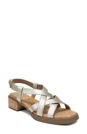 Aerosoles Daily FX Slingback Sandal in Soft Gold at Nordstrom Rack, Size 5.5