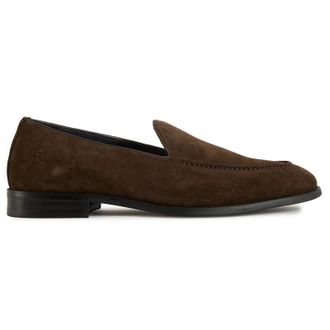 Simon Carter Mens Fes Loafer Shoes - Brown Suede - Size UK 12