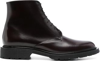Saint Laurent Leather Ankle Boots