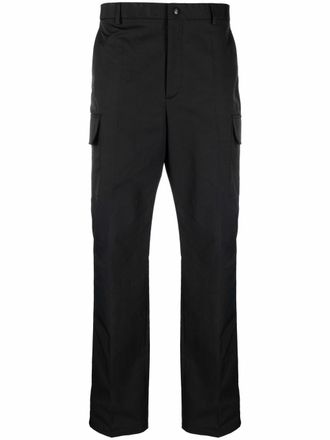 Valentino Garavani flap pocket cargo style trousers - Black