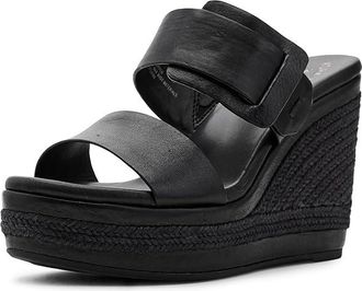 Kork-ease Raya Womens Wedge Shoes Black : 11 M, Leather
