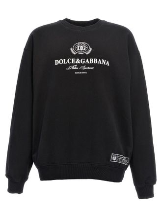 Dolce & Gabbana Flocked Logo Sweatshirt