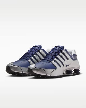 Nike Shox NZ 378341-402 Sneaker Mens Navy Athletic Running Shoes MEW2463