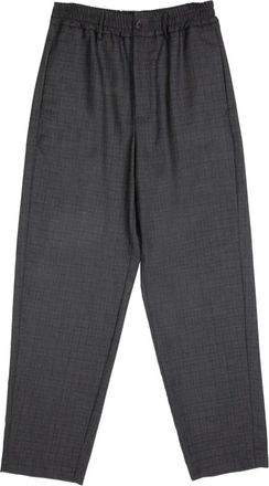 Mauro Grifoni Trainingsbroek met elastische tailleband - Grijs