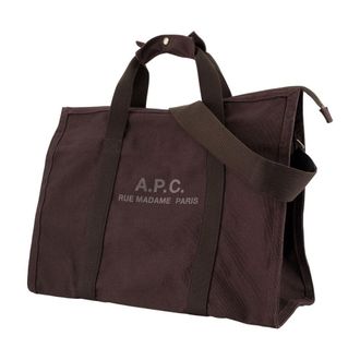 A.P.C. Gym Recuperation Shopper Tote - Brown