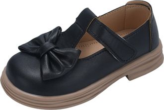 Generic Children Shoes Chunky Heel Platform Shoes Fashion Casual Children Sandals Children Princess Shoes Kid Sneaker Size (Black, 12.5 Little Child)