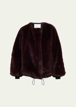 3.1 Phillip Lim Faux Fur Blouson Jacket