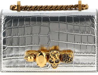 Alexander McQueen jewelled Satchel Mini Crossbody Bag