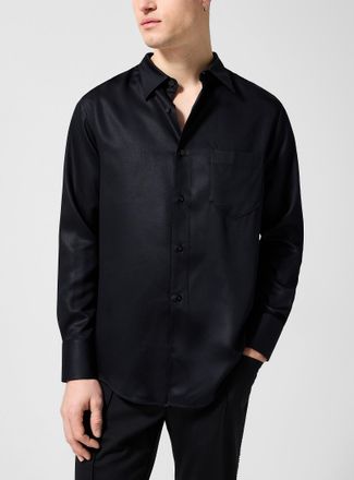 Ernest W. Baker Mens Flowy black shirt