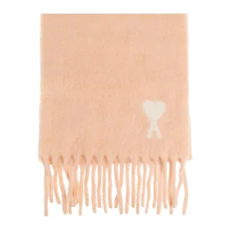 Ami Winter Scarves, unisex, Pink, ONE SIZE, Wool scarf