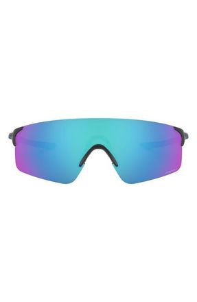 Oakley Prizm EVZero 38mm Shield Sunglasses in Grey at Nordstrom
