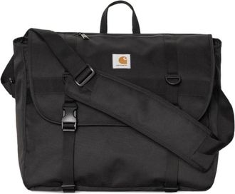 Carhartt Work in Progress Zwarte Crossbody Messenger Tas - Heren - Schoudertassen - Zwart - ONE Size - Tassen
