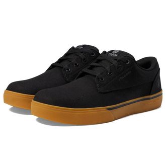 Volcom Mens Volcom True Skate Inspired Black Composite Toe Work Shoes ZOGG2731