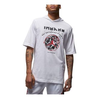 Nike Jordan Air Jordan Sport Hooded T-Shirt White FB7428-100