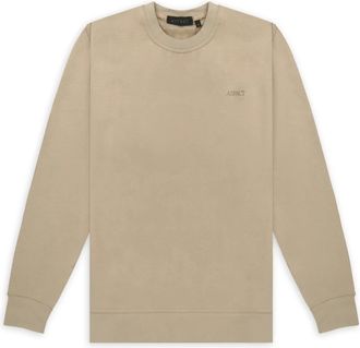 Aspact Fabel Sweater - Heren - Sweatshirts - Beige - L - Hoodies & sweatvesten