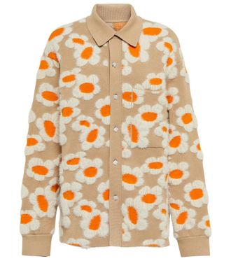 Jacquemus La Chemise Neve floral cardigan