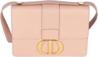 Dior Pink Leather 30 Montaigne Flap Bag (Authentic Pre-Loved)