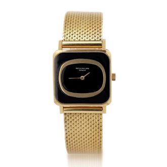 Patek Philippe Pre-owned Patek Philippe Patek Philippe Black Dial Ladies Watch 4183