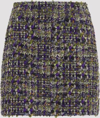 Saint Laurent tweed minirok