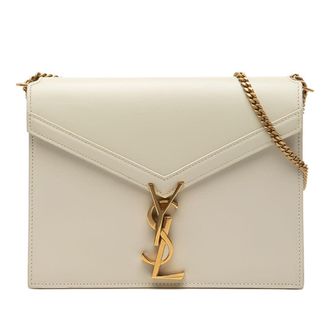 Saint Laurent Pre-owned Saint Laurent Smooth Calfskin Monogram Cassandra Clasp Bag ARS532750.0818